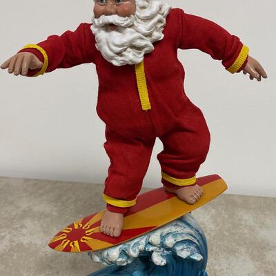 #280 B SURFING SANTA