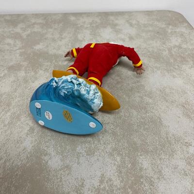 #280 B SURFING SANTA