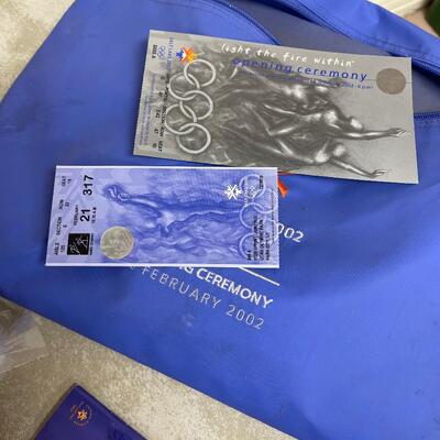 #289 B SLC 2002 Olympic Memorabilia: 