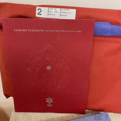 #289 B SLC 2002 Olympic Memorabilia: 