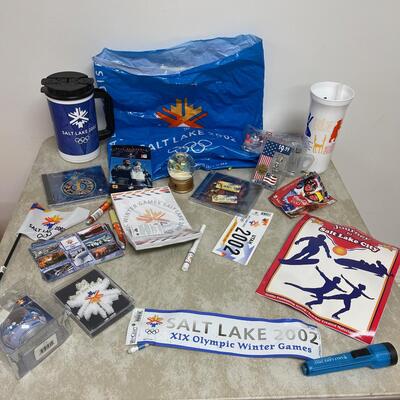 #291 B Various 2002 Olympic Memorabilia 