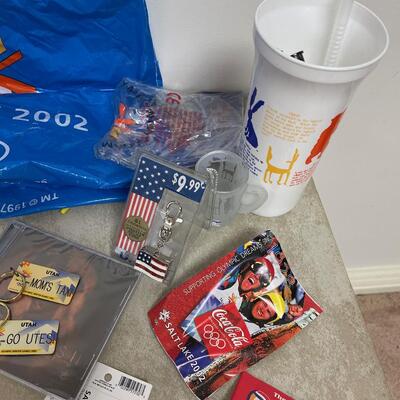 #291 B Various 2002 Olympic Memorabilia 