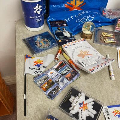 #291 B Various 2002 Olympic Memorabilia 