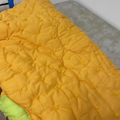 #294 B Lion Quilt Gold and Brown  