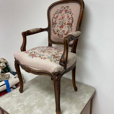 #301 B French Proventil Arm Chair 