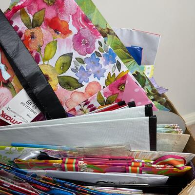 #304 B Various Holiday Gift Bags. 