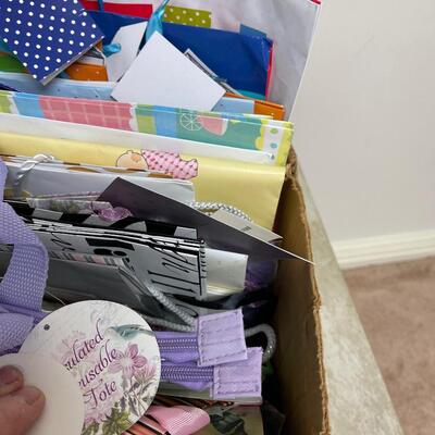 #304 B Various Holiday Gift Bags. 