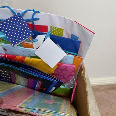 #304 B Various Holiday Gift Bags. 