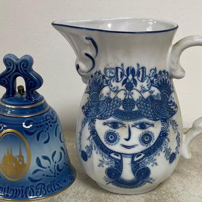 #322 B Delph and Royal Copenhagen  - Blue 