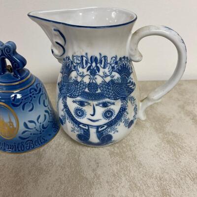 #322 B Delph and Royal Copenhagen  - Blue 
