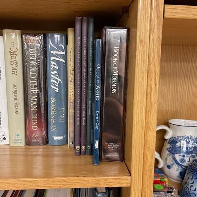 #328 B 3 Shelves of Books Mixed Lot
