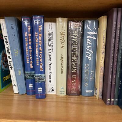 #328 B 3 Shelves of Books Mixed Lot