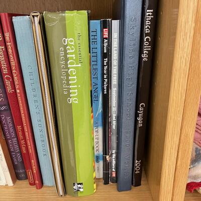 #328 B 3 Shelves of Books Mixed Lot