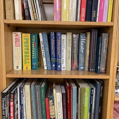 #328 B 3 Shelves of Books Mixed Lot