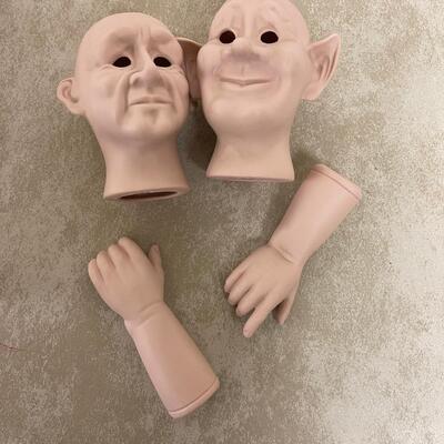 #332 B Dolly Making Parts, monster Head