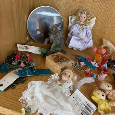 #334 B Whole Shelf of Miniatures,