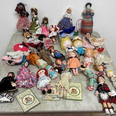 #340B Collection of Dolls from around the World