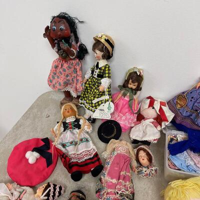 #340B Collection of Dolls from around the World