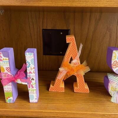 #341B Easter Wood Items - CUTE!!!