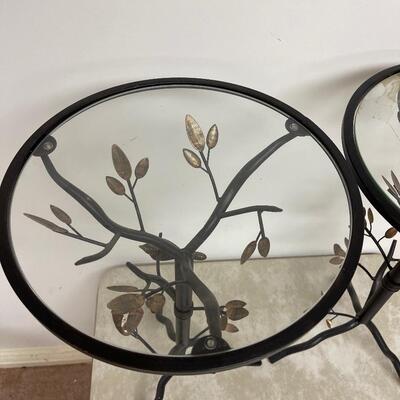 #347 B  (2) BIRD TABLES 