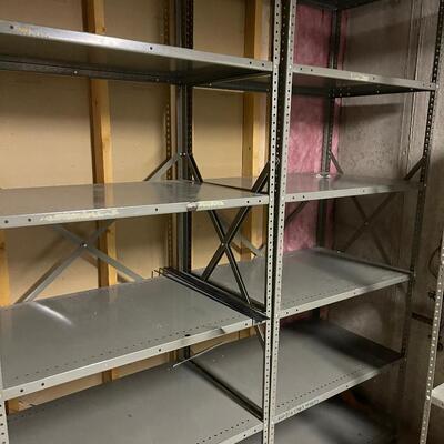 #351 B (4) Heavy Duty Metal Shelve 