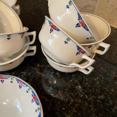 #364 Veruschka Pattern by Adams Partial Set of China, Made in England 