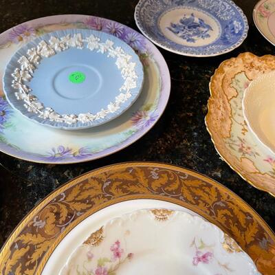 #371 Large Collection of Porcelain China Plates 