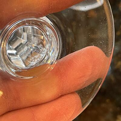 #373 (10) Sherbet Baccarat Crystal Glasses 