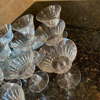 #373 (10) Sherbet Baccarat Crystal Glasses 