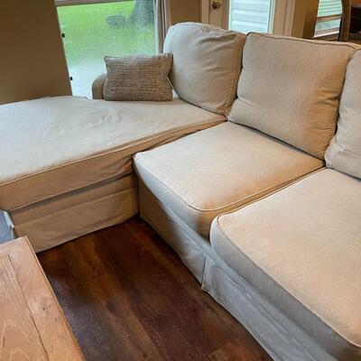 AFD Linen-Like Down Filled Sectional 