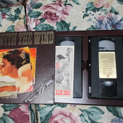 Lot 172 - Gone With The Wind VHS Collection