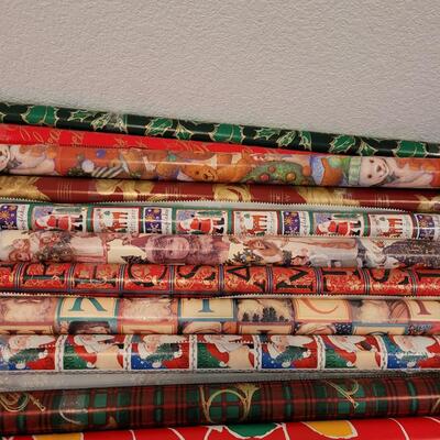 Lot 12: Large Christmas Gift Wrap Lot