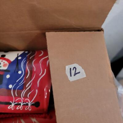 Lot 12: Large Christmas Gift Wrap Lot