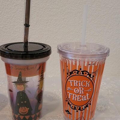 Lot 32: Halloween Travel Cups