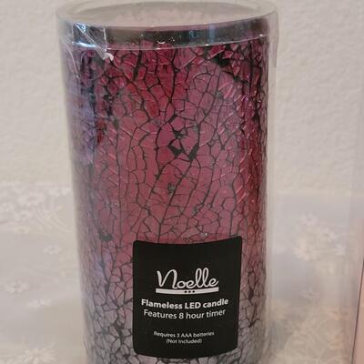 Lot 49: Flameless Candles (3) Fall/Halloween 