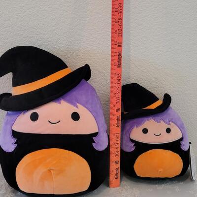 Lot 53: Squishmallows (2) Witches 