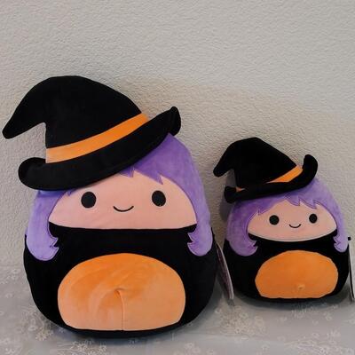 Lot 53: Squishmallows (2) Witches 