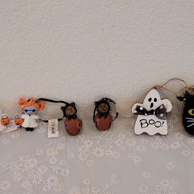 Lot 57:  Hallmark Halloween Ornaments 