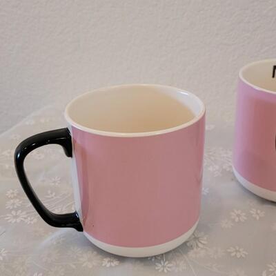 Lot 63: (4) Black Cat Coffee Mugs