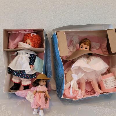 Lot 74: Madame Alexander Dolls