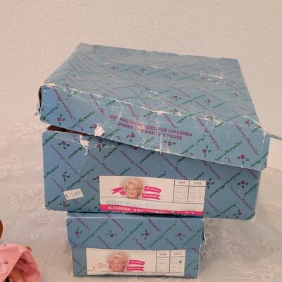 Lot 74: Madame Alexander Dolls