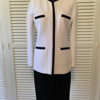 Lot 87 Vintage Carlisle Dress 2pc Set Jacket & Skirt Size 8