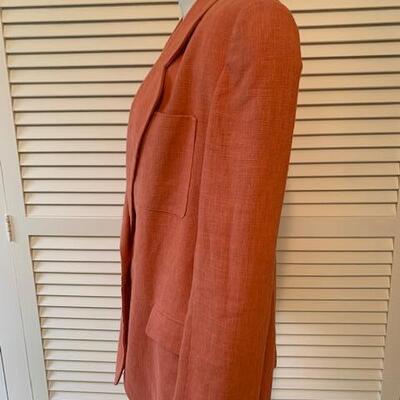 Lot 92 Coral Blazer by Jaxsport Front Pockets Size Medium