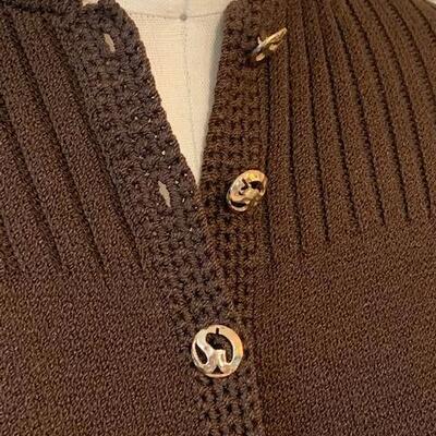 Lot 112 St. John Knit for Bullock's Wilshire 2pc Dark Brown 