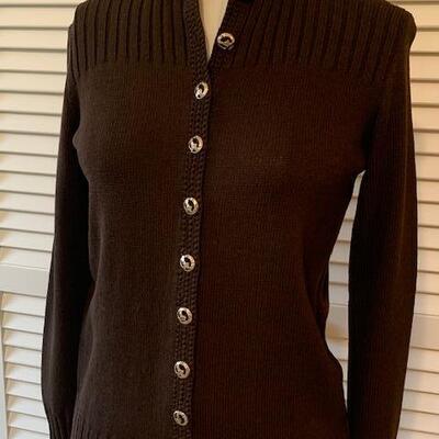 Lot 112 St. John Knit for Bullock's Wilshire 2pc Dark Brown 