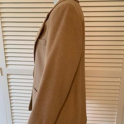 Lot 127 Women's Camel Blazer Bill Winn San Marino Size Medium