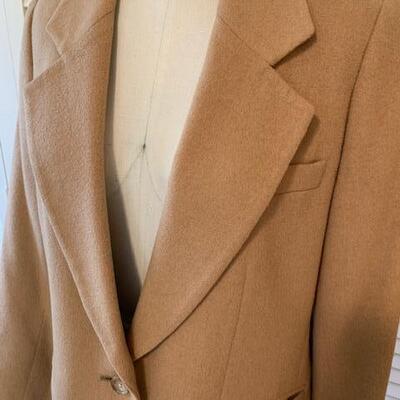 Lot 127 Women's Camel Blazer Bill Winn San Marino Size Medium