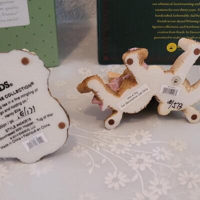 Lot 87: (2) Boyd's Bears Figurines 