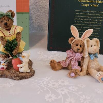 Lot 87: (2) Boyd's Bears Figurines 