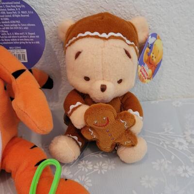 Lot 97: Winnie the Pooh and Tigger Plushies 